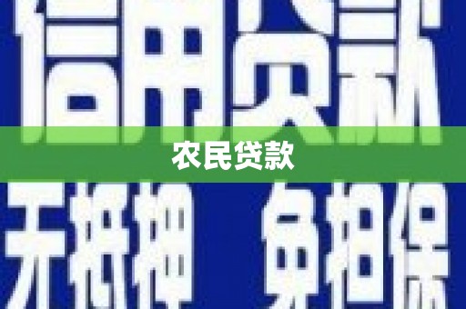 梅列农民贷款