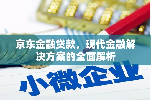 梅列京东金融贷款，现代金融解决方案的全面解析