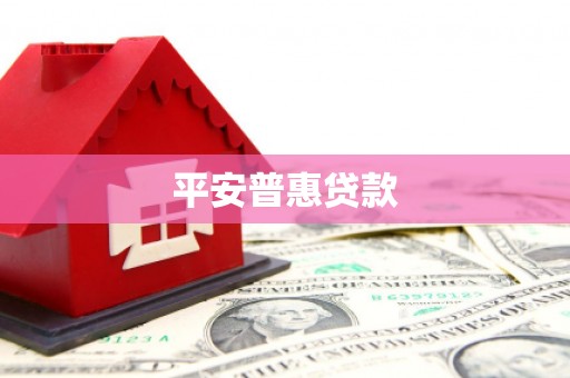 梅列平安普惠贷款