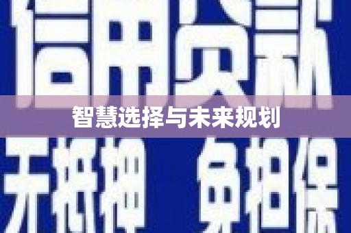 梅列智慧选择与未来规划