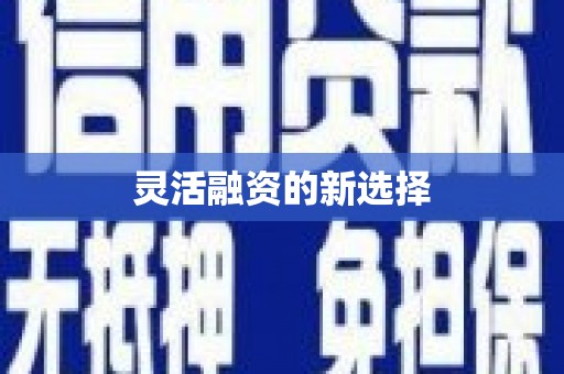 梅列灵活融资的新选择